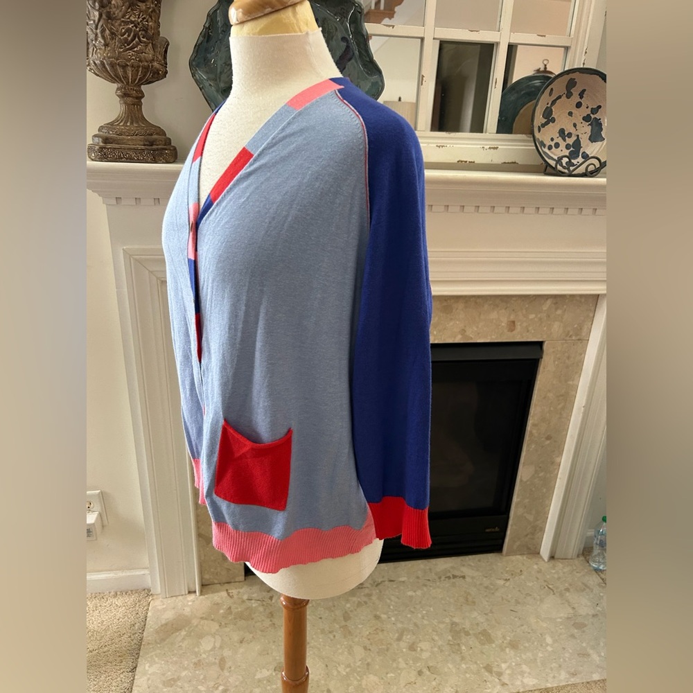 Zaket & Plover Colorblock Cardigan Sweater - Picture 7 of 10